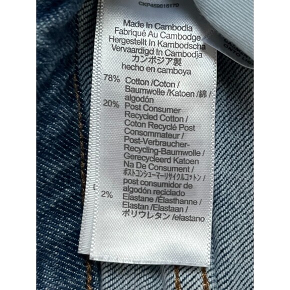 Madewell 10" High-Rise Skinny Crop Jeans Medium Wash 27 Ankle Womens Classic - Picture 5 of 9